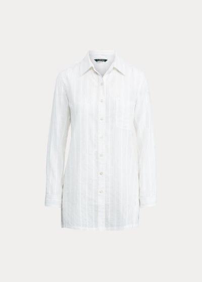 Women's Ralph Lauren Striped Shirts | 257096JBQ